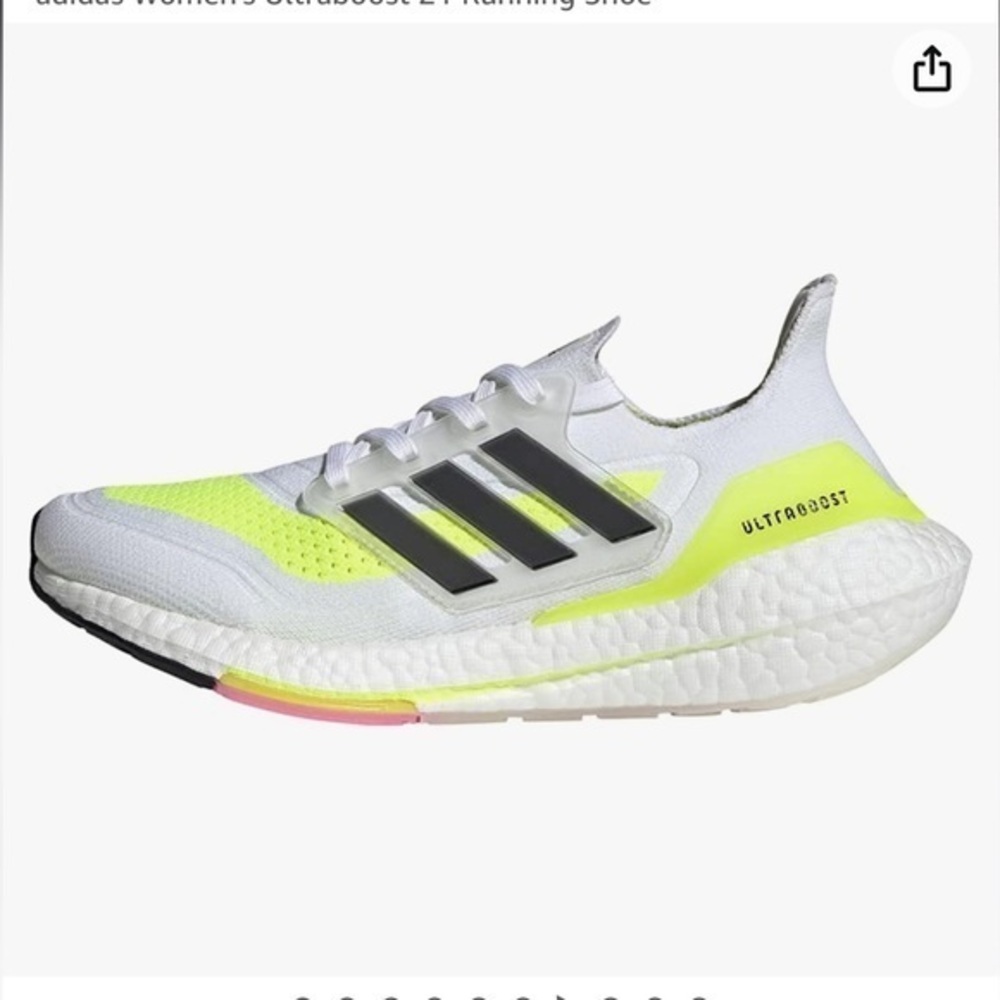 adidas Women's Ultraboost 21 Running Shoe size 6